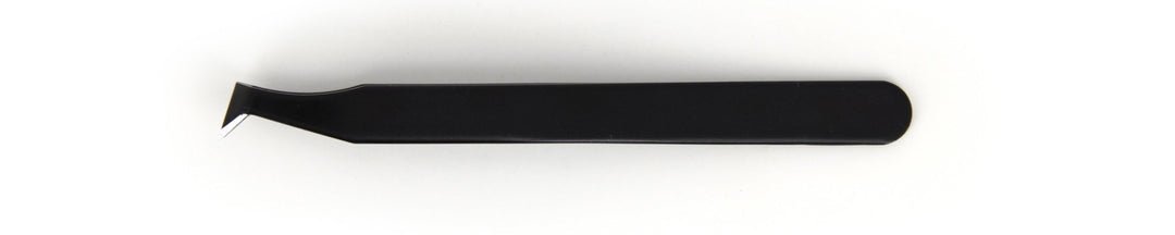 Ideal-tek 15AGW.C.N.0.ITU ESD Fully Epoxy Coated tweezers 15AGW.N, Carbon Steel, OAL 115mm, 4.53in MTESolutions