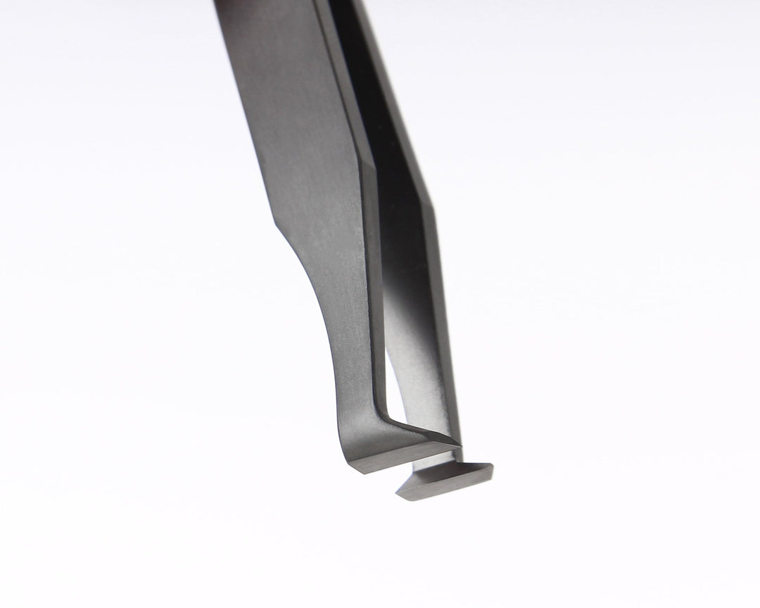 Ideal-tek 15AGWM.C.D.0.ITU Full Diamond Coated tweezers 15AGWM.D, Carbon Steel, OAL 115mm, 4.53in MTESolutions