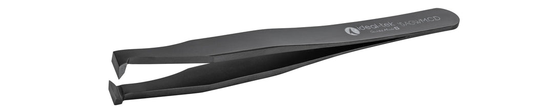 Ideal-tek 15AGWM.C.D.0.ITU Full Diamond Coated tweezers 15AGWM.D, Carbon Steel, OAL 115mm, 4.53in MTESolutions