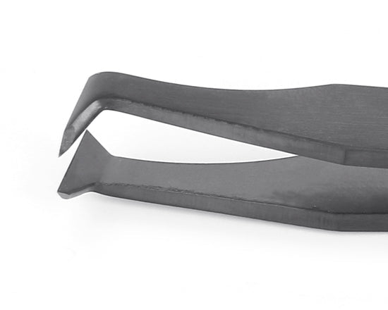 Ideal-tek 15AGWM.C.D.0.ITU Full Diamond Coated tweezers 15AGWM.D, Carbon Steel, OAL 115mm, 4.53in MTESolutions