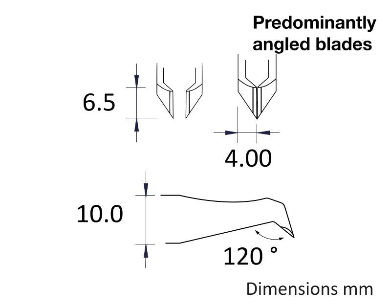 Ideal-tek 15ARWM.C.D.0.ITU Full Diamond Coated tweezers 15ARWM.D, Carbon Steel, OAL 115mm, 4.53in MTESolutions