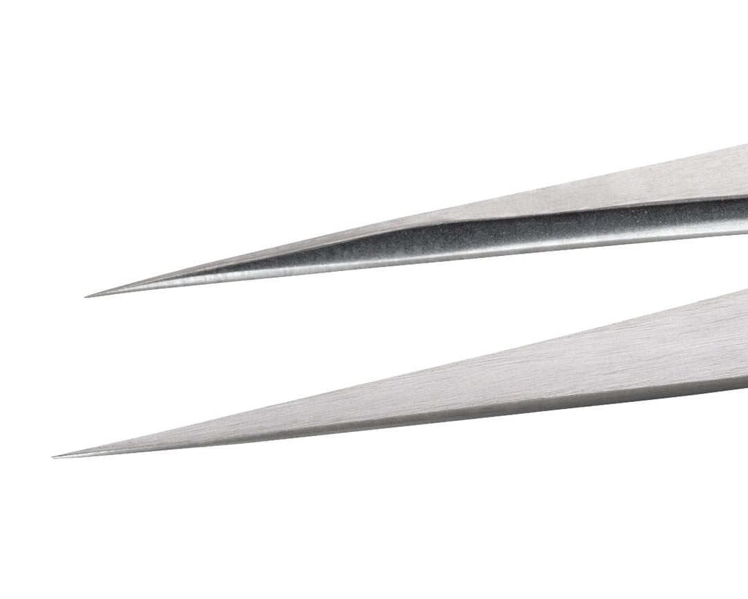 Ideal-tek 1.S.0.ITU High Precision tweezers 1.S, Stainless, OAL 120mm, 4.72in MTESolutions