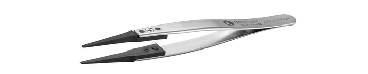 Ideal-tek 242CCFR.SA.1.IT Plastic Repl CF tip tweezers 242CCFR.SA, SS Anti-Mag, OAL 115mm, 4, 53in, (A242CF tips) MTESolutions