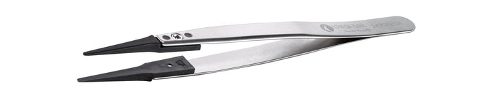 Ideal-tek 242CFR.SA.1.ITU Plastic Repl CF tip tweezers 242CFR.SA, SS Anti-Mag, OAL 130mm, 5, 12in, (A242CF tips) MTESolutions