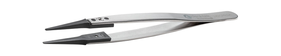 Ideal-tek 242CPR.SA.1.ITU Plastic Repl CP tip tweezers 242CPR.SA, SS Anti-Mag, OAL 130mm, 5, 12in, (A242CP tips) MTESolutions