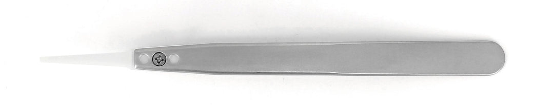 Ideal-tek 242DGR.SA.1.ITU Plastic Repl DG tip tweezers 242DGR.SA, SS Anti-Mag, OAL 130mm, 5, 12in, (A242DG tips) MTESolutions