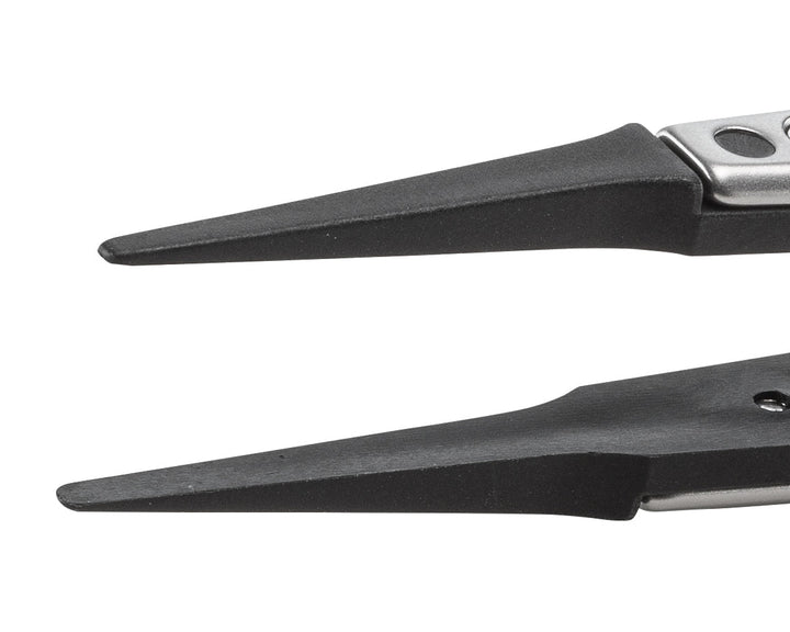 Ideal-tek 242SVR.SA.1.ITU Plastic Repl SV tip tweezers 242SVR.SA, SS Anti-Mag, OAL 130mm, 5, 12in, (A242SV tips) MTESolutions