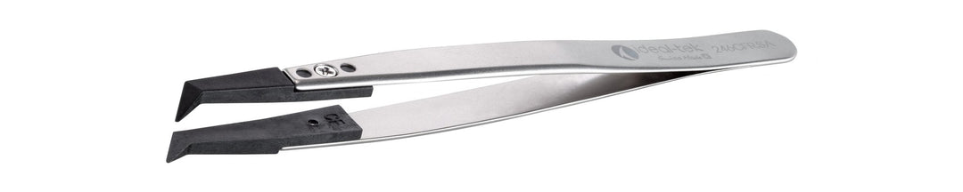 Ideal-tek 246CFR.SA.1.ITU Plastic Repl CF tip tweezers 246CFR.SA, SS Anti-Mag, OAL 125mm, 4, 92in, (A246CF tips) MTESolutions