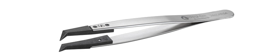 Ideal-tek 246CPR.SA.1.ITU Plastic Repl CP tip tweezers 246CPR.SA, SS Anti-Mag, OAL 125mm, 4, 92in, (A246CP tips) MTESolutions