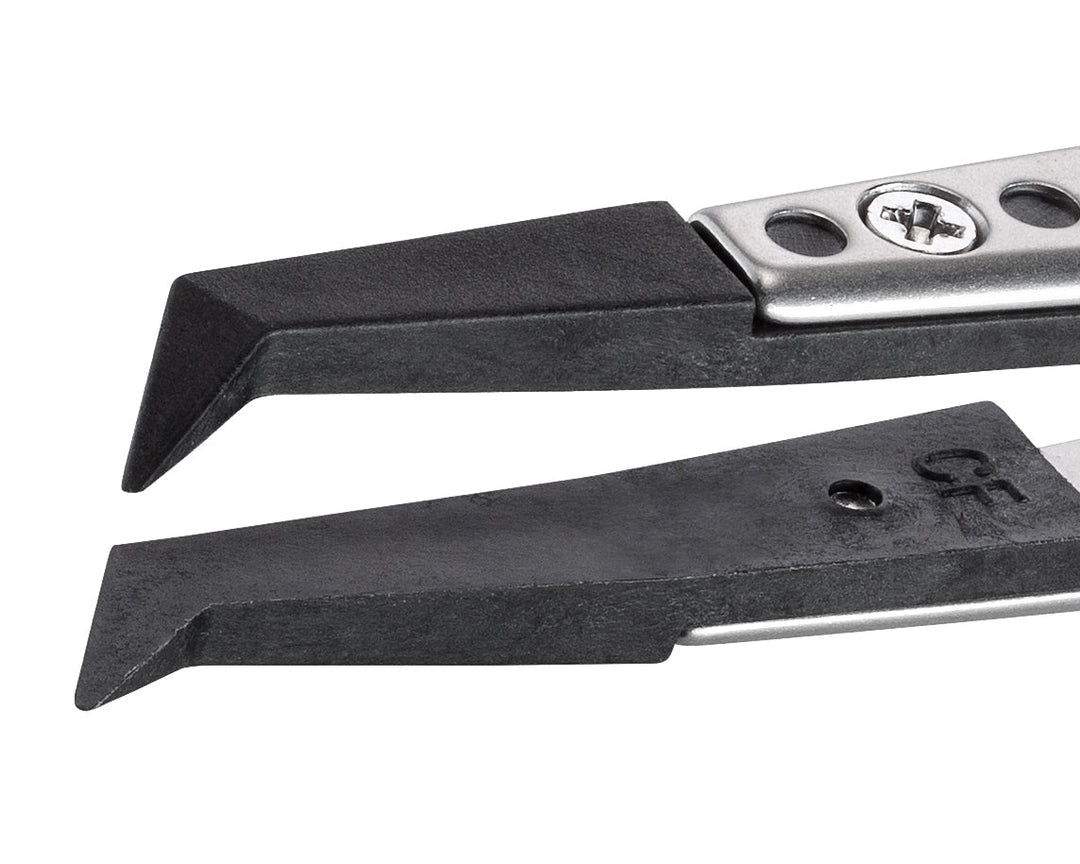 Ideal-tek 246CPR.SA.1.ITU Plastic Repl CP tip tweezers 246CPR.SA, SS Anti-Mag, OAL 125mm, 4, 92in, (A246CP tips) MTESolutions