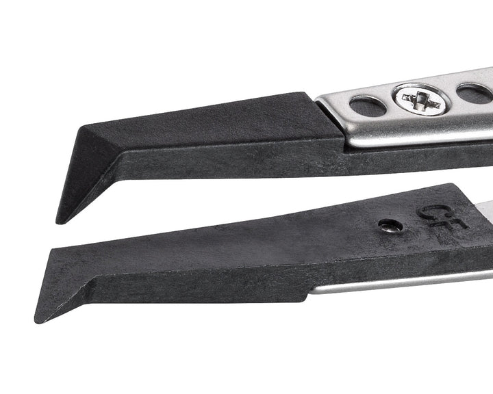 Ideal-tek 246CPR.SA.1.ITU Plastic Repl CP tip tweezers 246CPR.SA, SS Anti-Mag, OAL 125mm, 4, 92in, (A246CP tips) MTESolutions