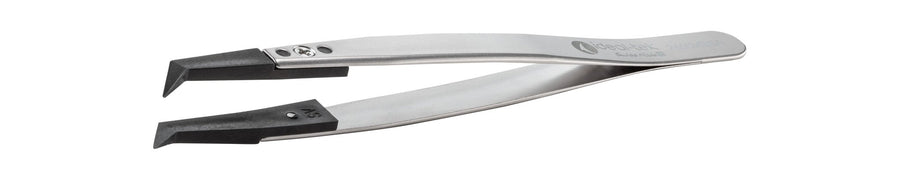 Ideal-tek 246SVR.SA.1.ITU Plastic Repl SV tip tweezers 246SVR.SA, SS Anti-Mag, OAL 125mm, 4, 92in, (A246SV tips) MTESolutions
