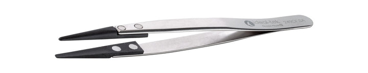 Ideal-tek 249CF.SA.1.ITU Plastic CF tip tweezers 249CF.SA, SS Anti-Mag, OAL 130mm, 5.12in MTESolutions