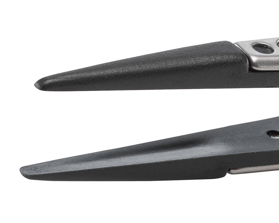 Ideal-tek 249CPR.SA.1.ITU Plastic Repl CP tip tweezers 249CPR.SA, SS Anti-Mag, OAL 130mm, 5, 12in, (A249CP tips) MTESolutions