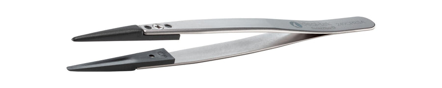 Ideal-tek 249CPR.SA.1.ITU Plastic Repl CP tip tweezers 249CPR.SA, SS Anti-Mag, OAL 130mm, 5, 12in, (A249CP tips) MTESolutions