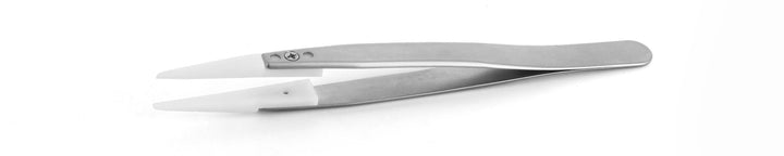 Ideal-tek 249DGR.SA.1.ITU Plastic Repl DG tip tweezers 249DGR.SA, SS Anti-Mag, OAL 130mm, 5, 12in, (A249DG tips) MTESolutions