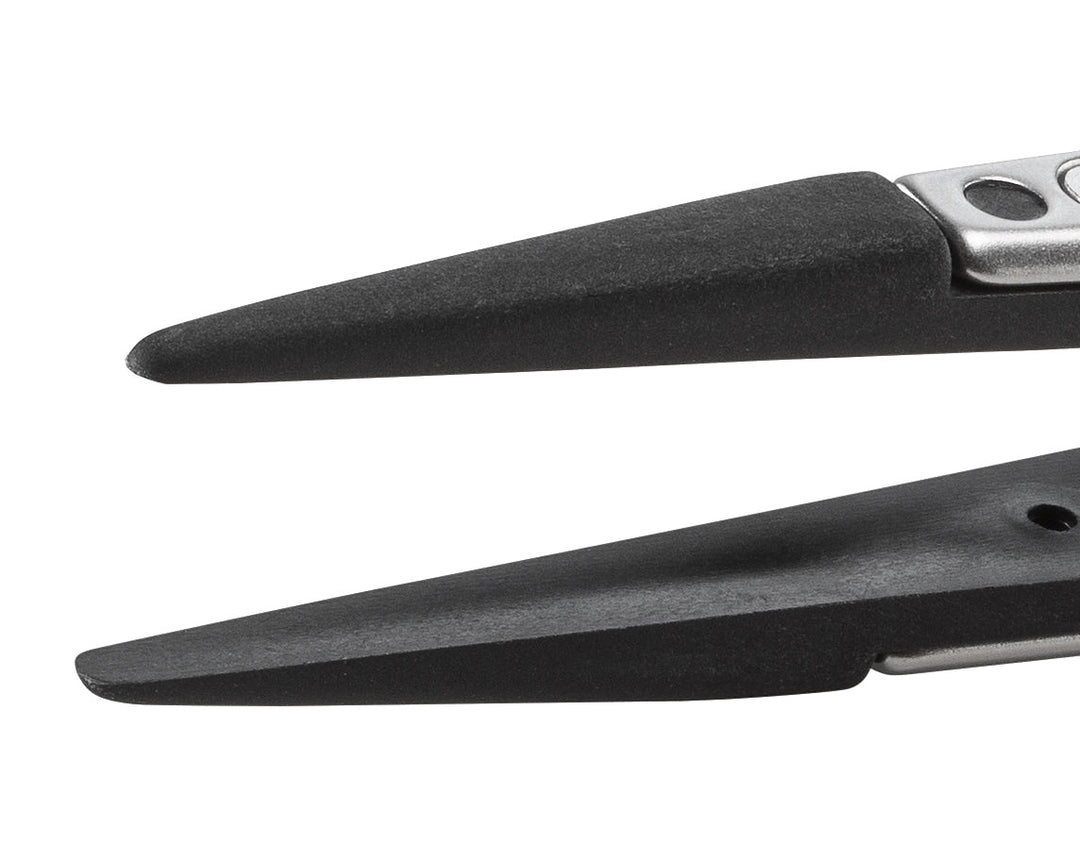 Ideal-tek 249SVR.SA.1.ITU Plastic Repl SV tip tweezers 249SVR.SA, SS Anti-Mag, OAL 130mm, 5, 12in, (A249SV tips) MTESolutions