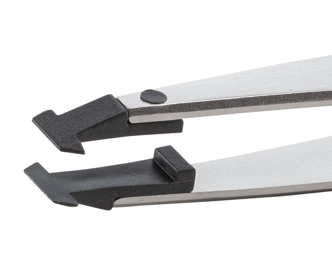 Ideal-tek 252.SA.1.ITU Soft CF Tip tweezers 252.SA, SS Anti-Mag, OAL 115mm, 4.53in MTESolutions