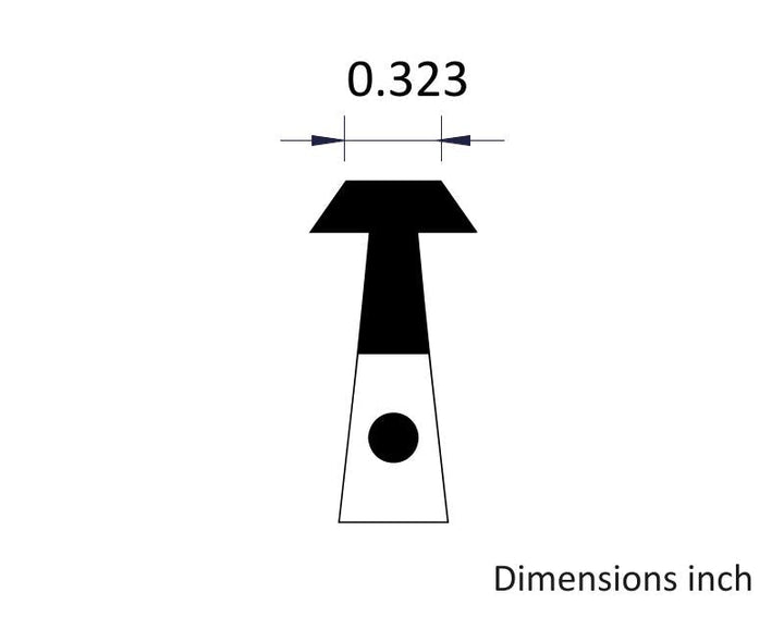 Ideal-tek 252.SA.1.ITU Soft CF Tip tweezers 252.SA, SS Anti-Mag, OAL 115mm, 4.53in MTESolutions