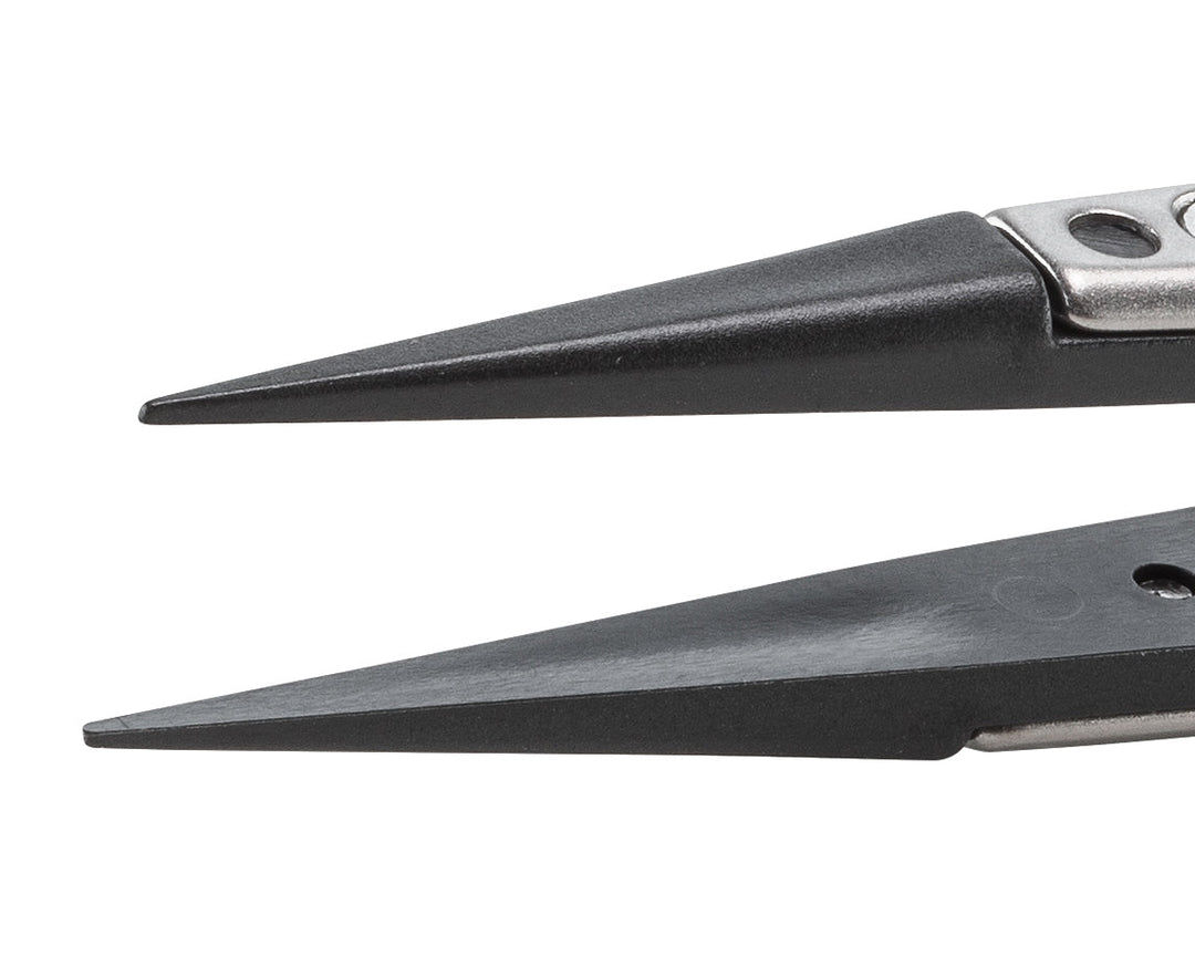 Ideal-tek 259CPR.SA.1.ITU Plastic Repl CP tip tweezers 259CPR.SA, SS Anti-Mag, OAL 130mm, 5, 12in, (A259CP tips) MTESolutions