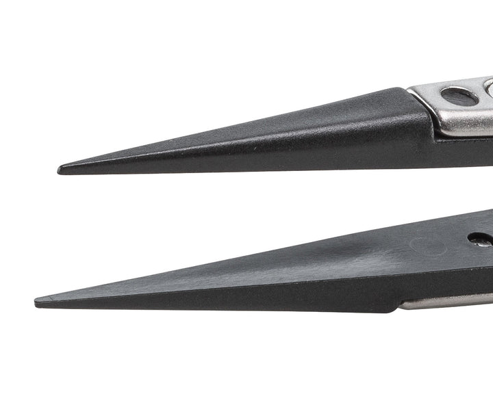 Ideal-tek 259CPR.SA.1.ITU Plastic Repl CP tip tweezers 259CPR.SA, SS Anti-Mag, OAL 130mm, 5, 12in, (A259CP tips) MTESolutions