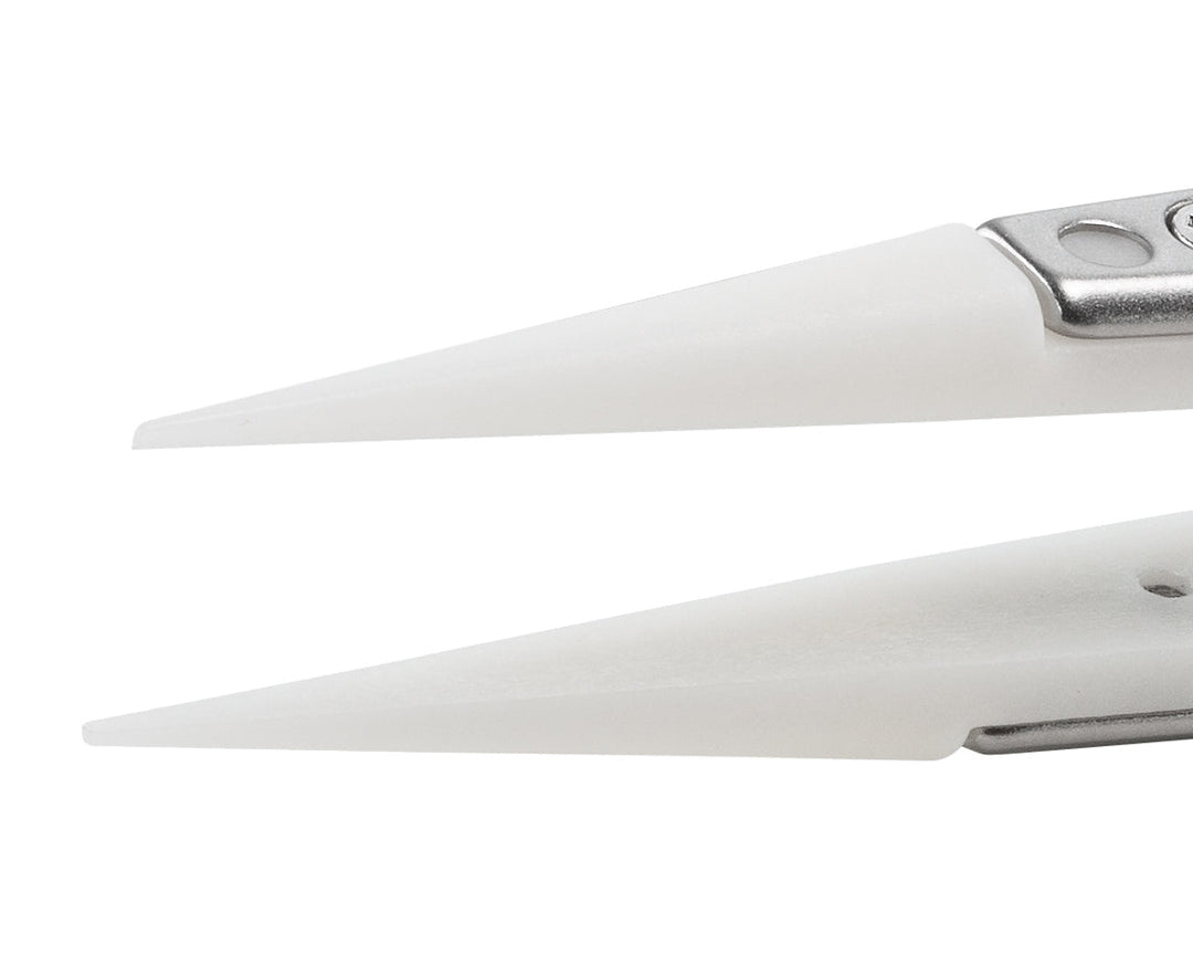 Ideal-tek 259DGR.SA.1.ITU Plastic Repl DG tip tweezers 259DGR.SA, SS Anti-Mag, OAL 130mm, 5, 12in, (A259DG tips) MTESolutions
