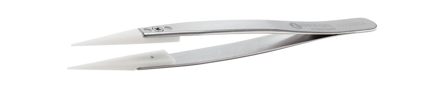 Ideal-tek 259DGR.SA.1.ITU Plastic Repl DG tip tweezers 259DGR.SA, SS Anti-Mag, OAL 130mm, 5, 12in, (A259DG tips) MTESolutions