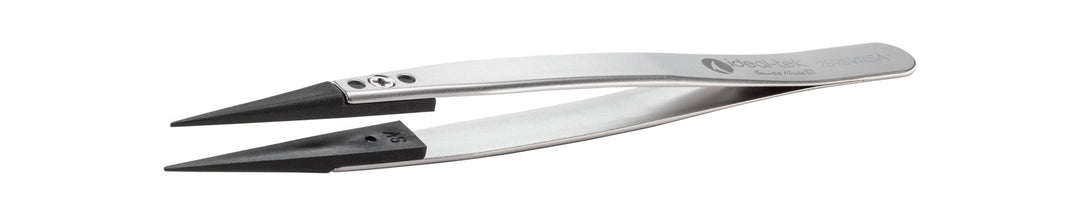Ideal-tek 259SVR.SA.1.ITU Plastic Repl SV tip tweezers 259SVR.SA, SS Anti-Mag, OAL 130mm, 5, 12in, (A259SV tips) MTESolutions
