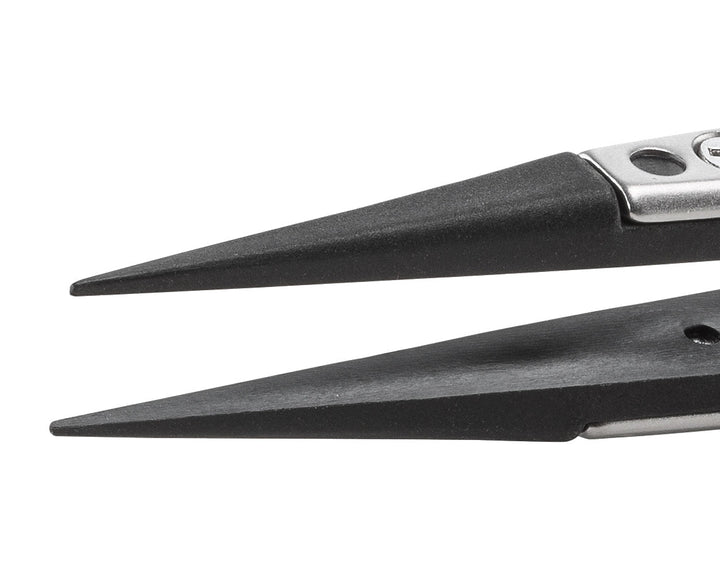 Ideal-tek 259SVR.SA.1.ITU Plastic Repl SV tip tweezers 259SVR.SA, SS Anti-Mag, OAL 130mm, 5, 12in, (A259SV tips) MTESolutions