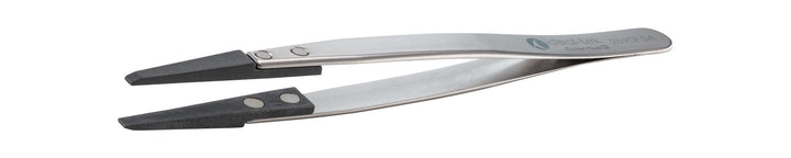 Ideal-tek 269CF.SA.1.ITU Plastic CF tip tweezers 269CF.SA, SS Anti-Mag, OAL 130mm, 5.12in MTESolutions