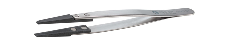 Ideal-tek 269CF.SA.1.ITU Plastic CF tip tweezers 269CF.SA, SS Anti-Mag, OAL 130mm, 5.12in MTESolutions