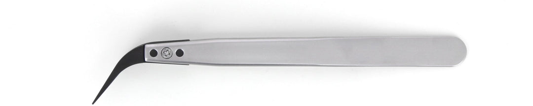 IDEAL - TEK 277CFR.SA.1.ITU Plastic Repl CF Tip Tweezers 277CFR.SA, SS Anti - Mag, OAL 120mm - 4.72in,(#A277CF tips) MTESolutions