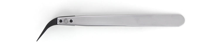 IDEAL - TEK 277CFR.SA.1.ITU Plastic Repl CF Tip Tweezers 277CFR.SA, SS Anti - Mag, OAL 120mm - 4.72in,(#A277CF tips) MTESolutions