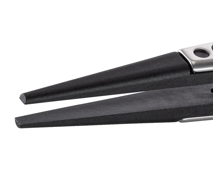 Ideal-tek 279CFR.SA.1.ITU Plastic Repl CF tip tweezers 279CFR.SA, SS Anti-Mag, OAL 130mm, 5, 12in, (A279CF tips) MTESolutions
