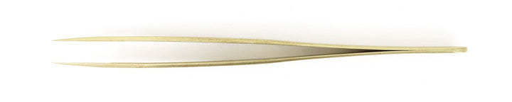 Ideal-tek 27CL.BR.0.ITU High Precision tweezers 27CL.BR, Brass, OAL 130mm, 5.12in MTESolutions