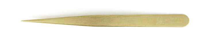 Ideal-tek 27CL.BR.0.ITU High Precision tweezers 27CL.BR, Brass, OAL 130mm, 5.12in MTESolutions