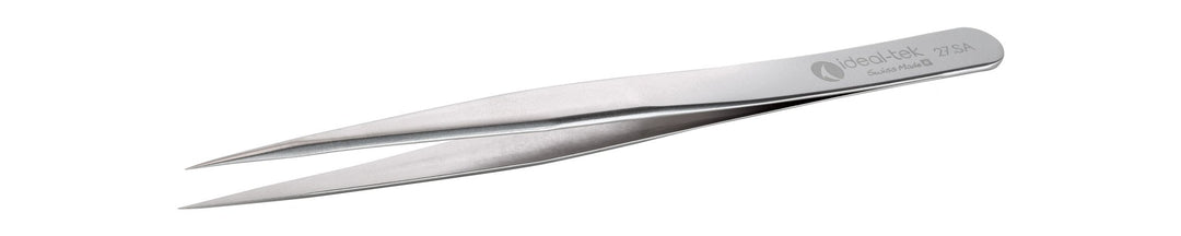 Ideal-tek 27.SA.0.ITU High Precision tweezers 27.SA, SS Anti-Mag, OAL 135mm, 5.31in MTESolutions