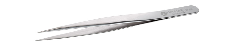 Ideal-tek 27.SA.0.ITU High Precision tweezers 27.SA, SS Anti-Mag, OAL 135mm, 5.31in MTESolutions
