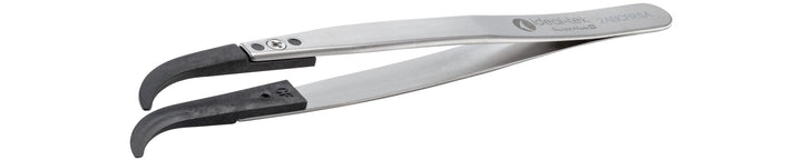 Ideal-tek 2ABCFR.SA.1.ITU Plastic Repl CF tip tweezers 2ABCFR.SA, SS Anti-Mag, OAL 130mm, 5, 12in, (A2ABCF tips) MTESolutions