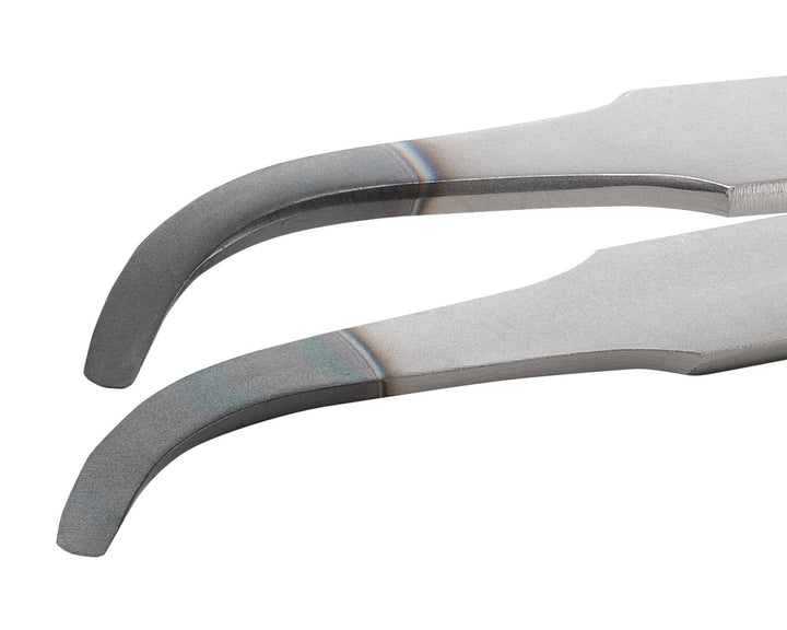 Ideal-tek 2AB.SA.DC.0.ITU Diamond coated tweezers 2AB.SA.DC, SS Anti-Mag, OAL 120mm, 4.72in MTESolutions