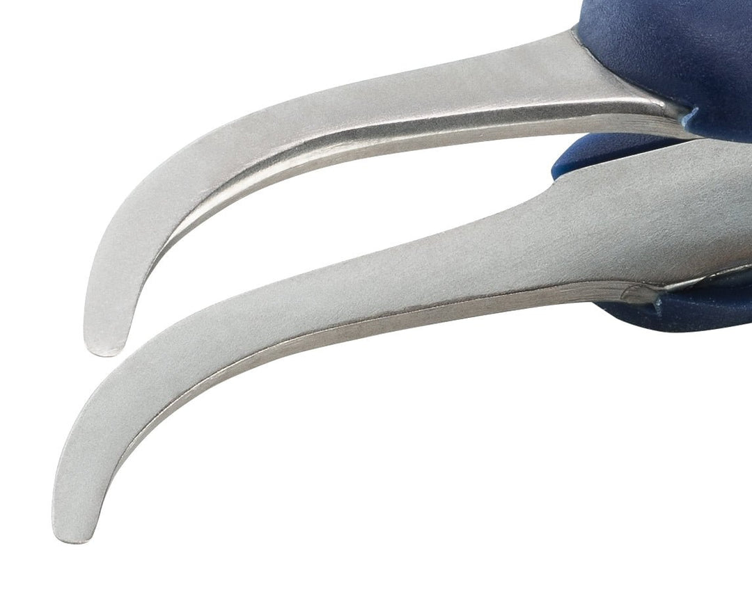 Ideal-tek 2AB.SA.DR.0.ITU ESD Rubber Grip tweezers 2AB.SA.DR, SS Anti-Mag, OAL 125mm, 4.92in MTESolutions
