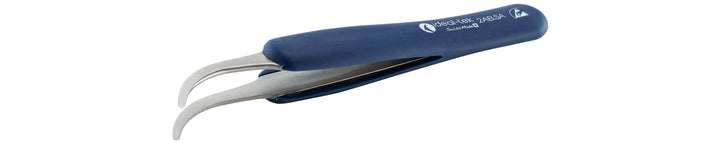 Ideal-tek 2AB.SA.DR.0.ITU ESD Rubber Grip tweezers 2AB.SA.DR, SS Anti-Mag, OAL 125mm, 4.92in MTESolutions