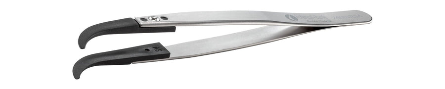 Ideal-tek 2ABSVR.SA.1.ITU Plastic Repl SV tip tweezers 2ABSVR.SA, SS Anti-Mag, OAL 130mm, 5, 12in, (A2ABSV tips) MTESolutions