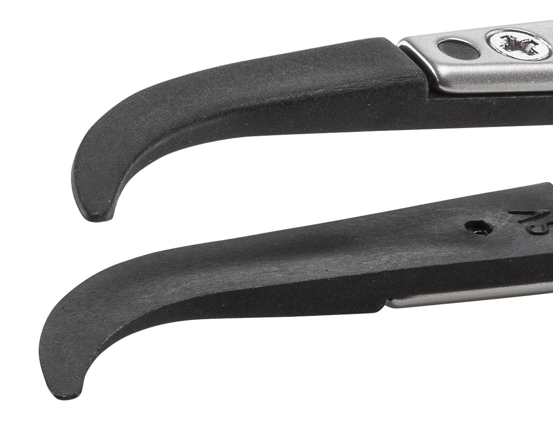 Ideal-tek 2ABSVR.SA.1.ITU Plastic Repl SV tip tweezers 2ABSVR.SA, SS Anti-Mag, OAL 130mm, 5, 12in, (A2ABSV tips) MTESolutions