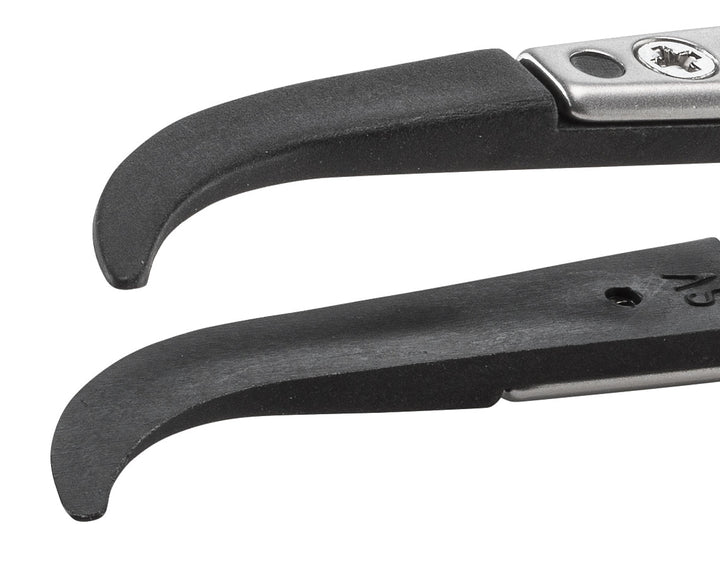 Ideal-tek 2ABSVR.SA.1.ITU Plastic Repl SV tip tweezers 2ABSVR.SA, SS Anti-Mag, OAL 130mm, 5, 12in, (A2ABSV tips) MTESolutions