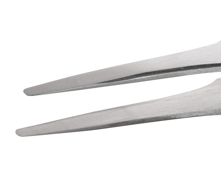 Ideal-tek 2A.C.0.ITU High Precision tweezers 2A.C, Carbon Steel, OAL 120mm, 4.72in MTESolutions