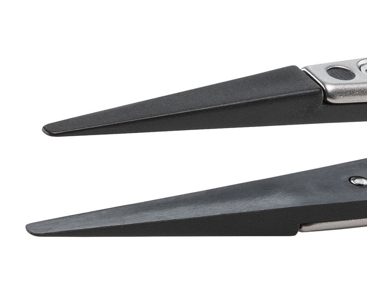 Ideal-tek 2ACPR.SA.1.ITU Plastic Repl CP tip tweezers 2ACPR.SA, SS Anti-Mag, OAL 130mm, 5, 12in, (A2ACP tips) MTESolutions