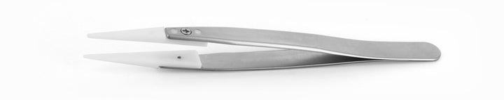 Ideal-tek 2ADGR.SA.1.ITU Plastic Repl DG tip tweezers 2ADGR.SA, SS Anti-Mag, OAL 130mm, 5, 12in, (A2ADG tips) MTESolutions
