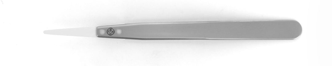 Ideal-tek 2ADGR.SA.1.ITU Plastic Repl DG tip tweezers 2ADGR.SA, SS Anti-Mag, OAL 130mm, 5, 12in, (A2ADG tips) MTESolutions