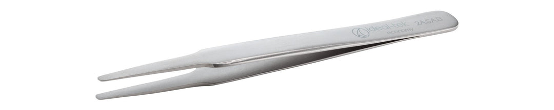 IDEAL - TEK 2A.SA.B.ITE Economy Tweezers 2A.SA, SS Anti - Mag, OAL 120mm - 4.72in MTESolutions